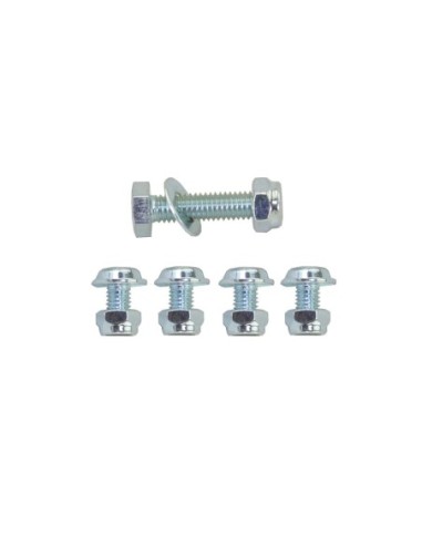 Bolt/Nut Fender Set-of/5 Chrome.